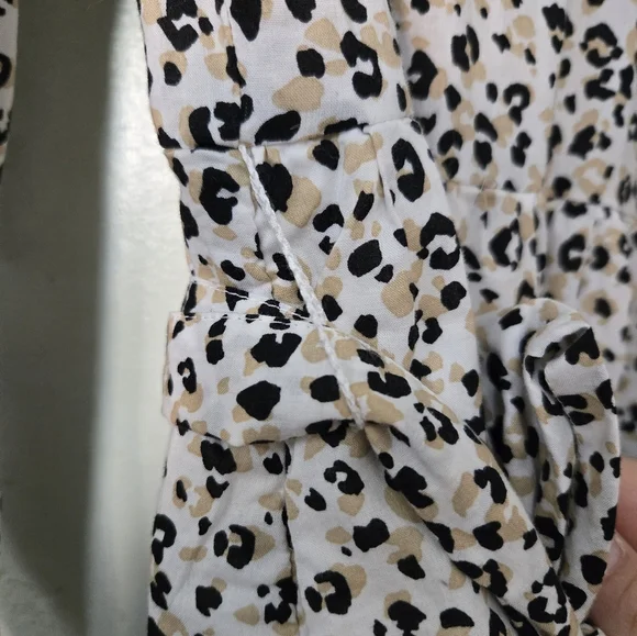 J. Crew Lightweight Cotton Puff Sleeve Mini Dress size M - Picture 9 of 11